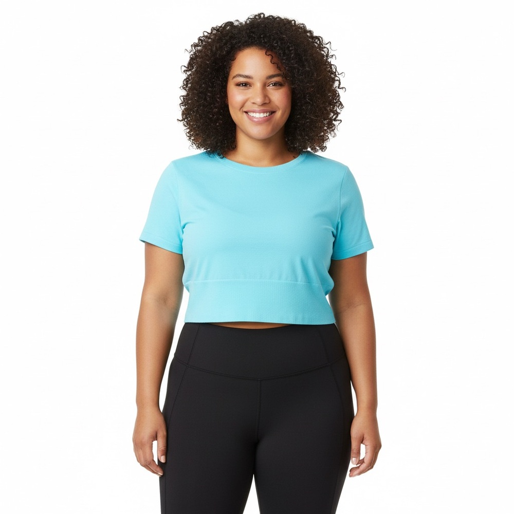 Aerie Vibrant Blue Crop Top